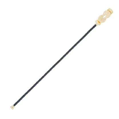 CHANCE INFINIE BRACELET 18K YELLOW GOLD AND DIAMONDS MEDIUM MODEL