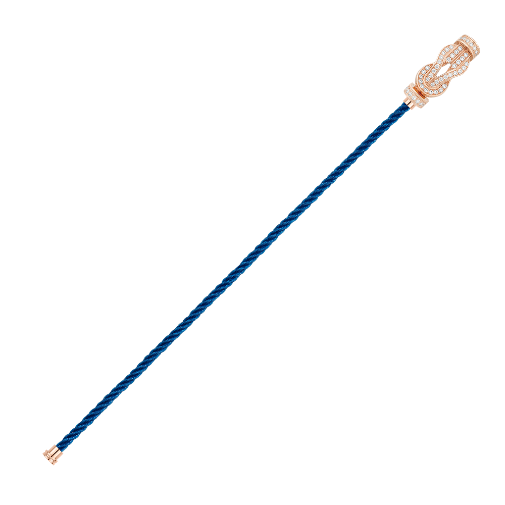 CHANCE INFINIE BRACELET 18K PINK GOLD AND DIAMONDS MEDIUM MODEL