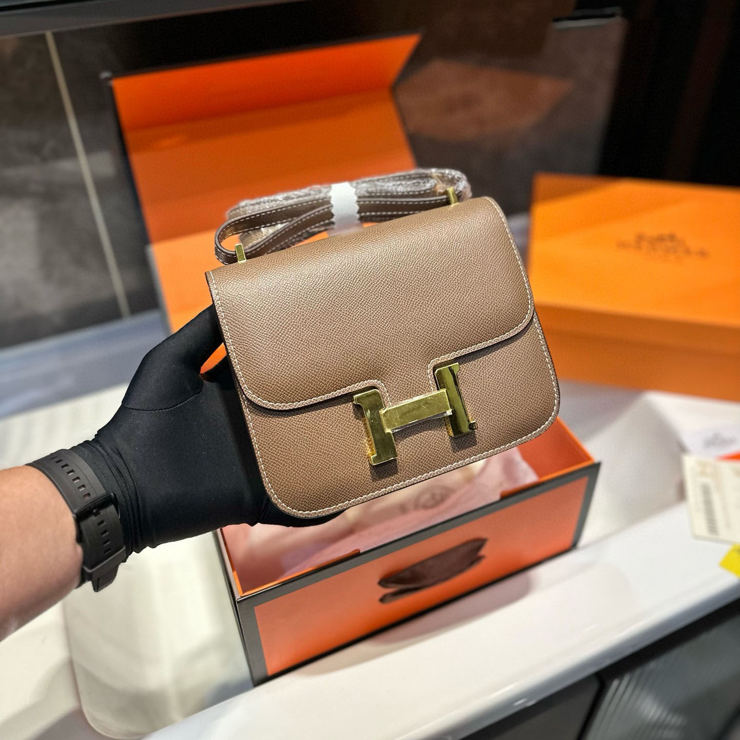 Constance 23/19 Bag Gold Hardware