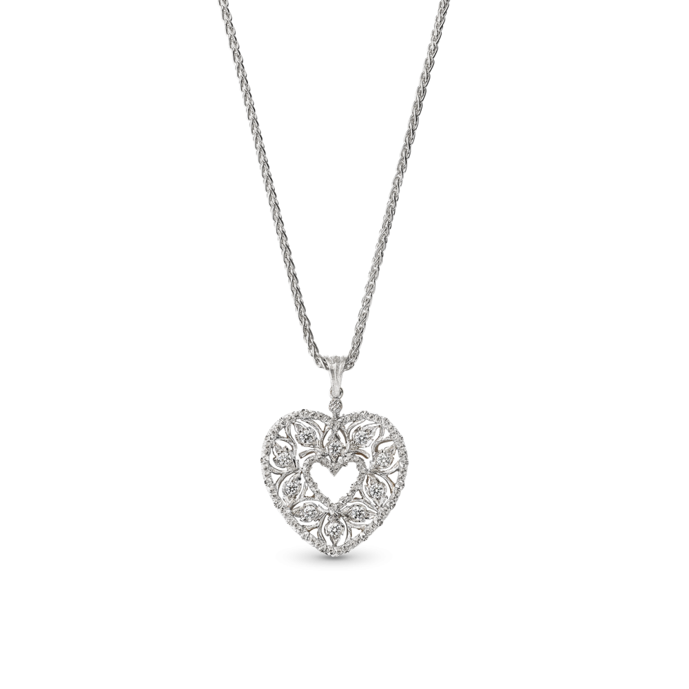 RAMAGE WHITE GOLD PENDANT