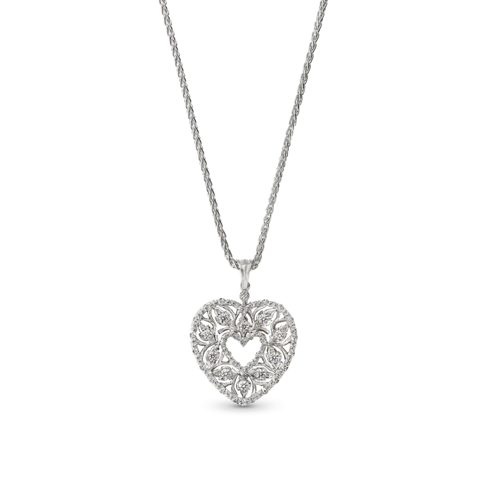 RAMAGE WHITE GOLD PENDANT