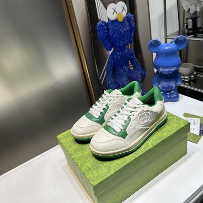 off-white & green mac80 sneakers