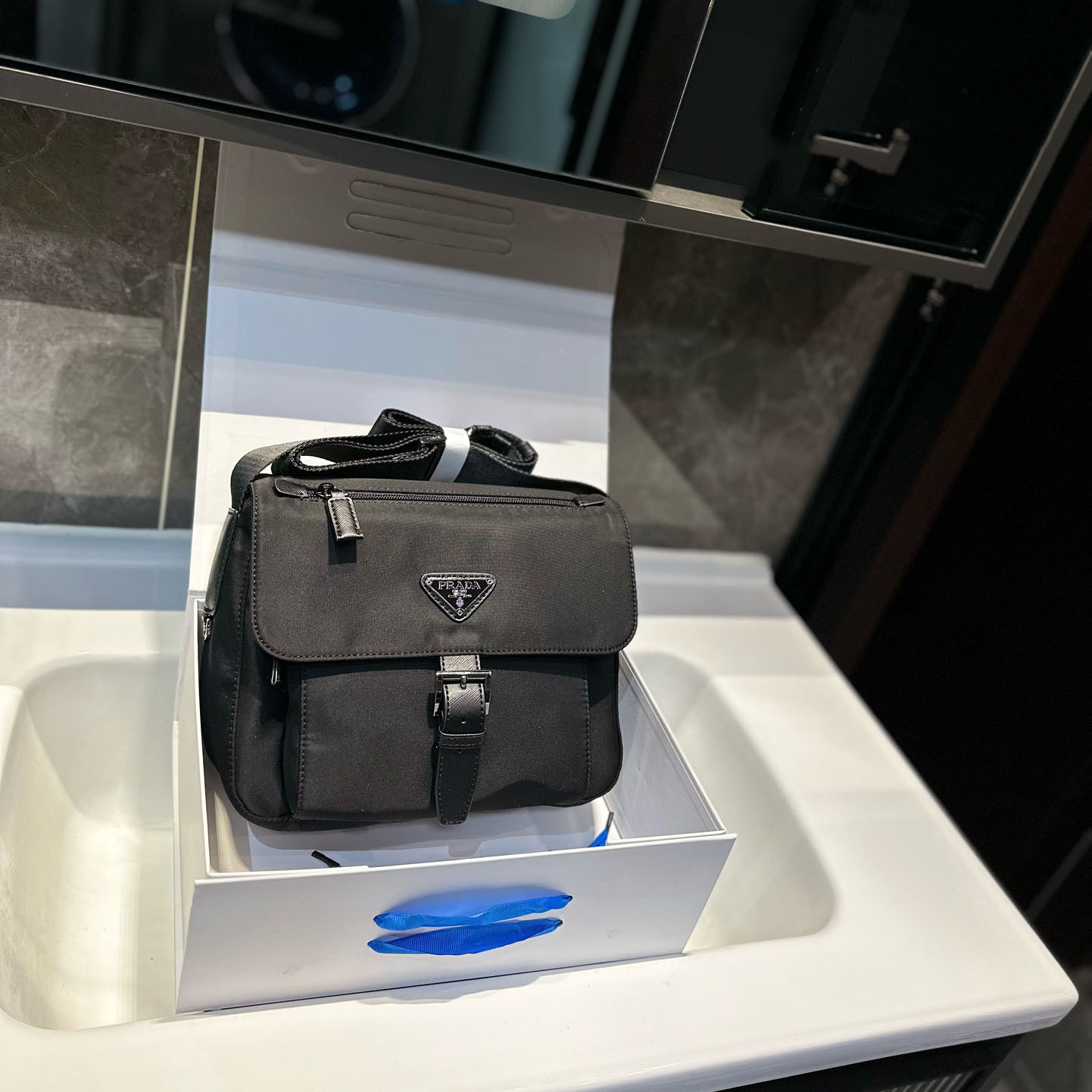 Re-Nylon shoulder bag