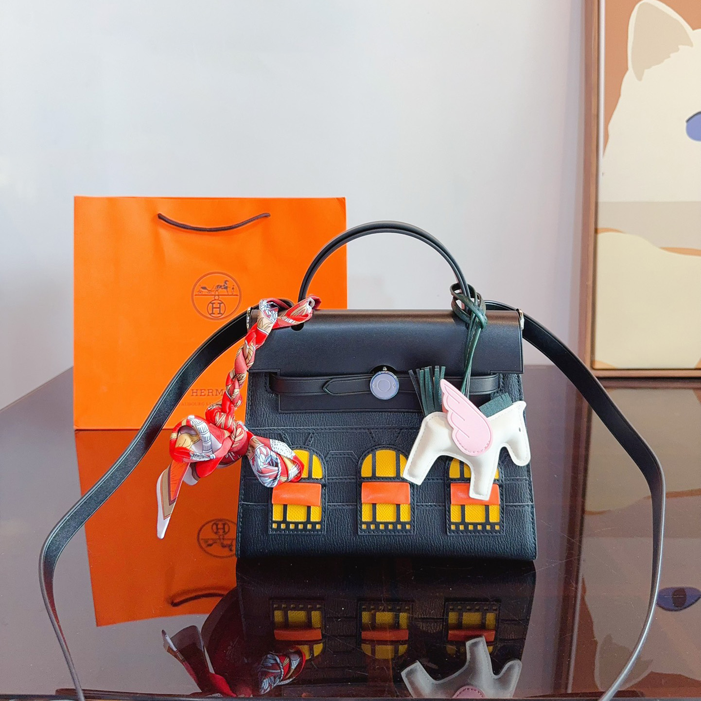 Birkin  25 Black  BagZ-3