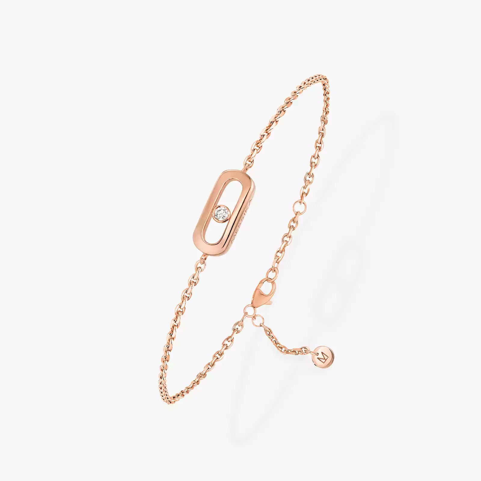 Bracelet Pink Gold Diamond Bracelet