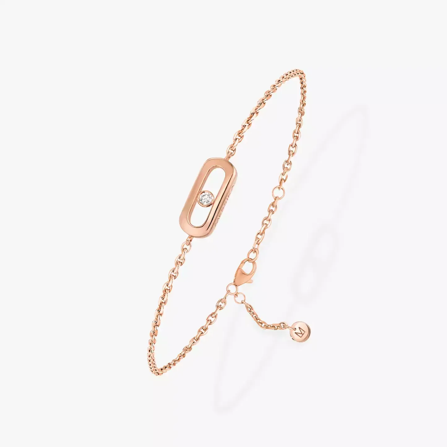 Bracelet Pink Gold Diamond Bracelet
