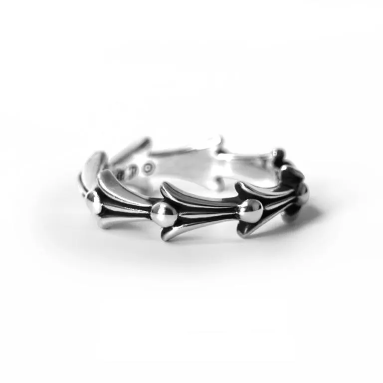 CROSS TAIL RING