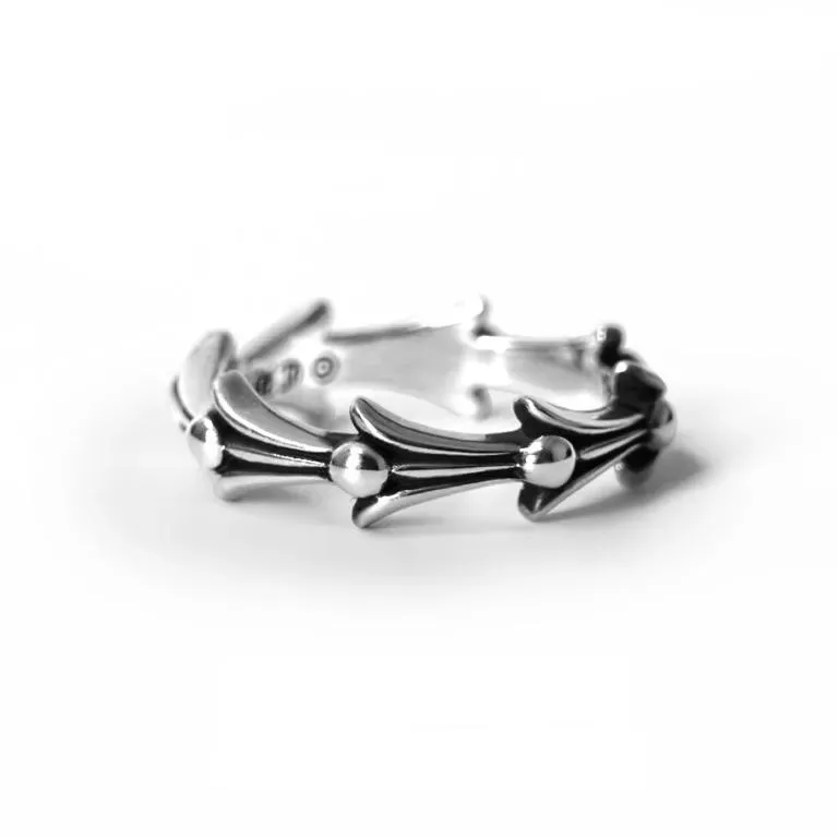 CROSS TAIL RING