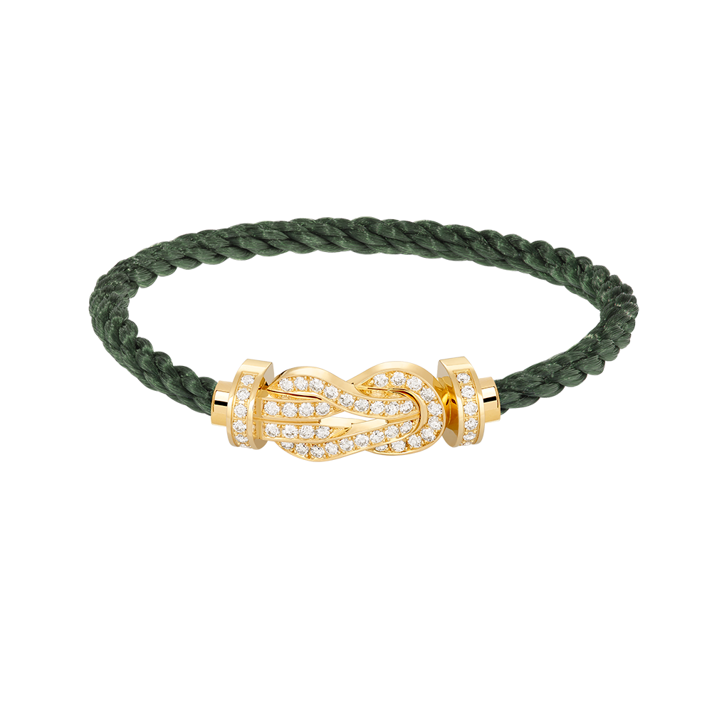 CHANCE INFINIE BRACELET 18K YELLOW GOLD AND DIAMONDS LARGE MODEL