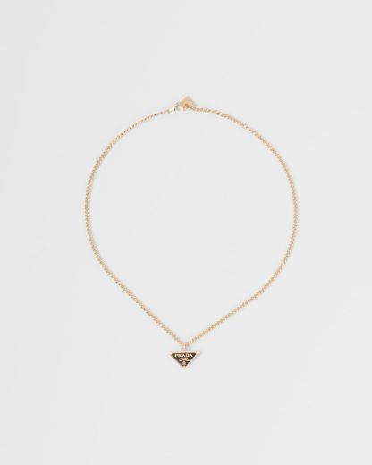 Eternal Gold pendant necklace in yellow gold with diamonds