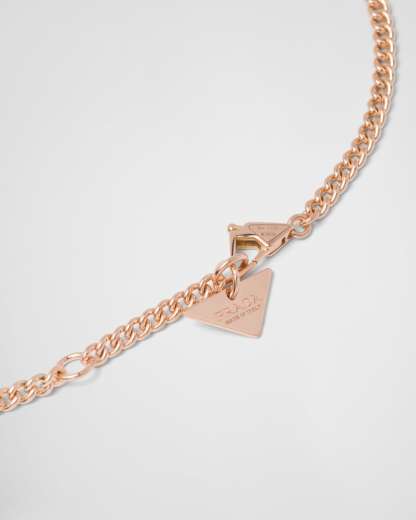 Eternal Gold pendant necklace in pink gold with diamonds