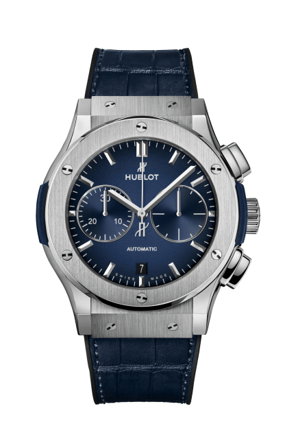 Classic Fusion Chronograph Titanium Deep Blue