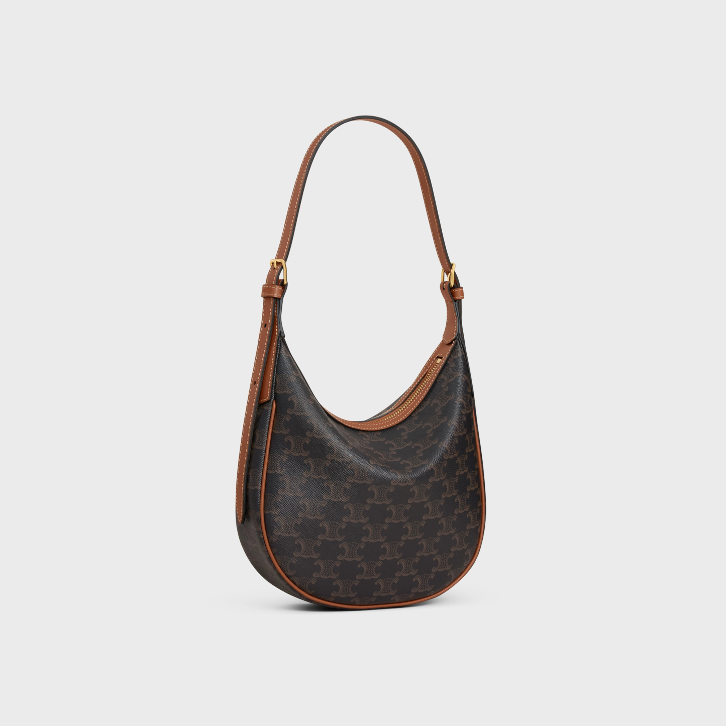 SMALL HELOÏSE BAG CUIR TRIOMPHE IN TRIOMPHE CANVAS & CALFSKIN