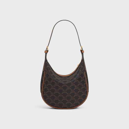SMALL HELOÏSE BAG CUIR TRIOMPHE IN TRIOMPHE CANVAS & CALFSKIN