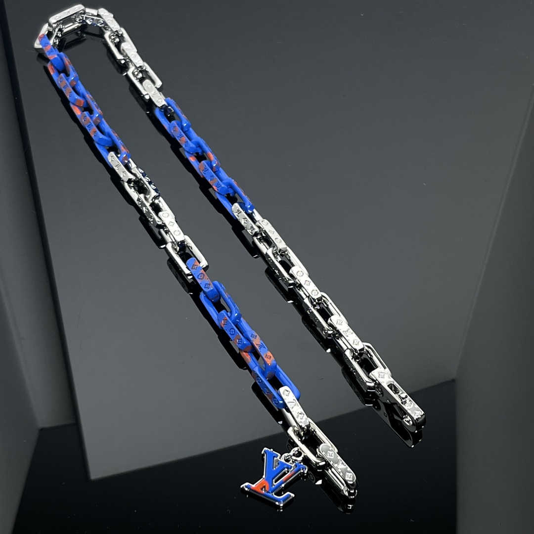 Monogram Chain Necklace