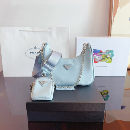 *Re-Edition 2005 Re-Nylon and Saffiano mini bag