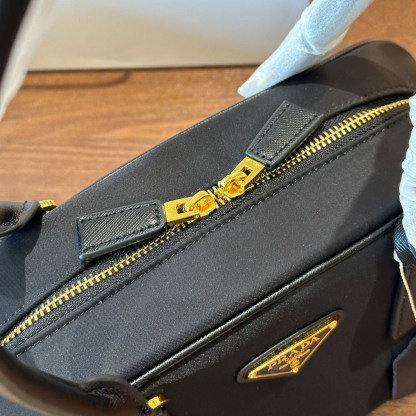 *Re-Edition 1978 medium Re-Nylon and Saffiano leather two-handle bag