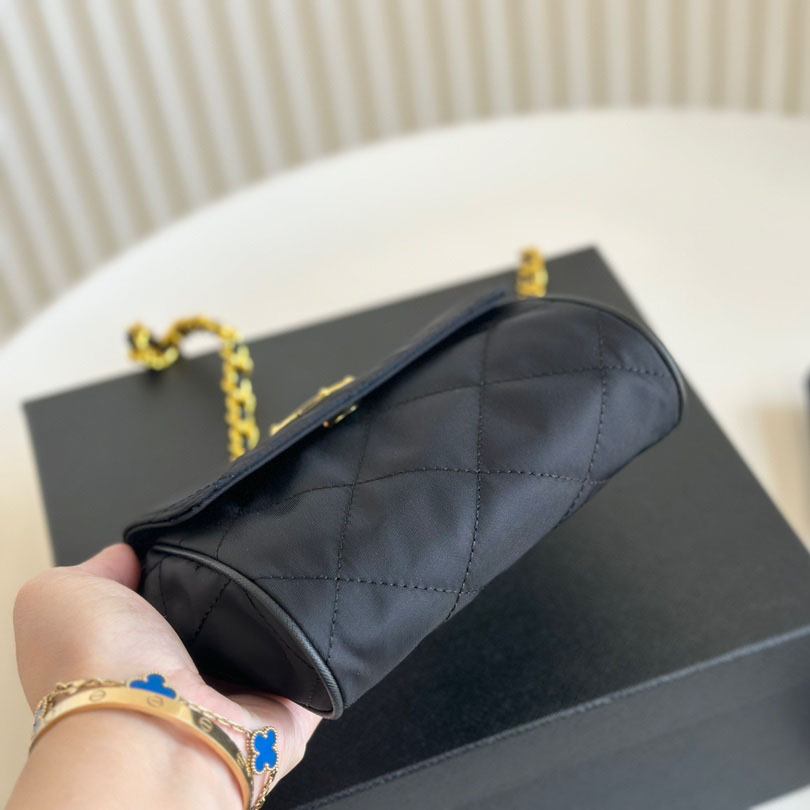 system patchwork shoulder bag