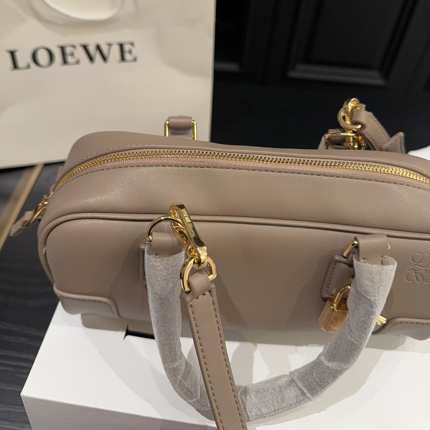 Amazona 23 Cropped bag in nappa calfskin