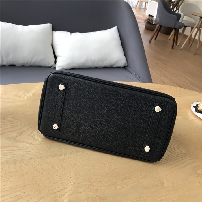 Herthtmes Togo Birkin 25/30/35 Black Bag