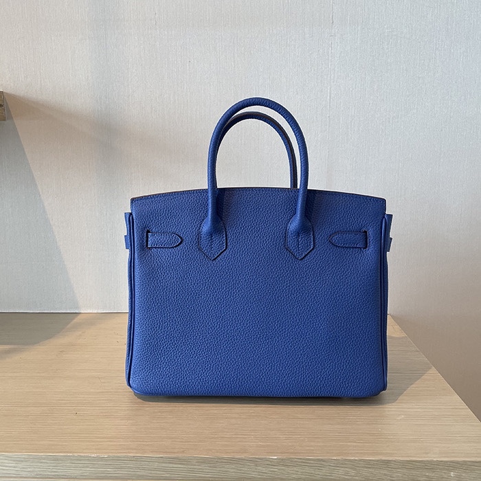 Herthtmes Togo Birkin 25/30/35 Dark Blue Bag