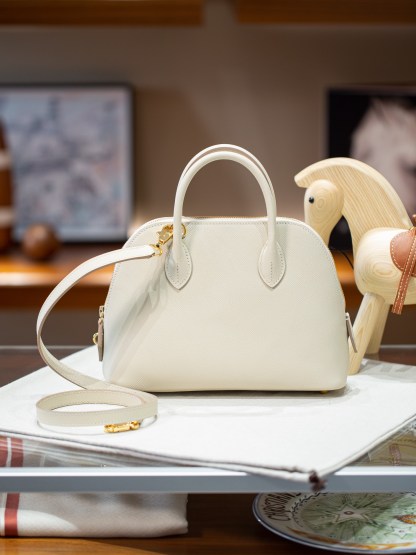 BOLIDE 25 FIRST LAYER EPSOM COWHIDE WHITE