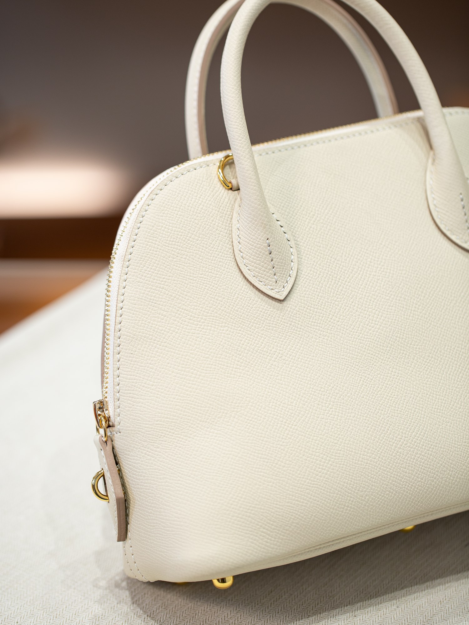 BOLIDE 25 FIRST LAYER EPSOM COWHIDE WHITE