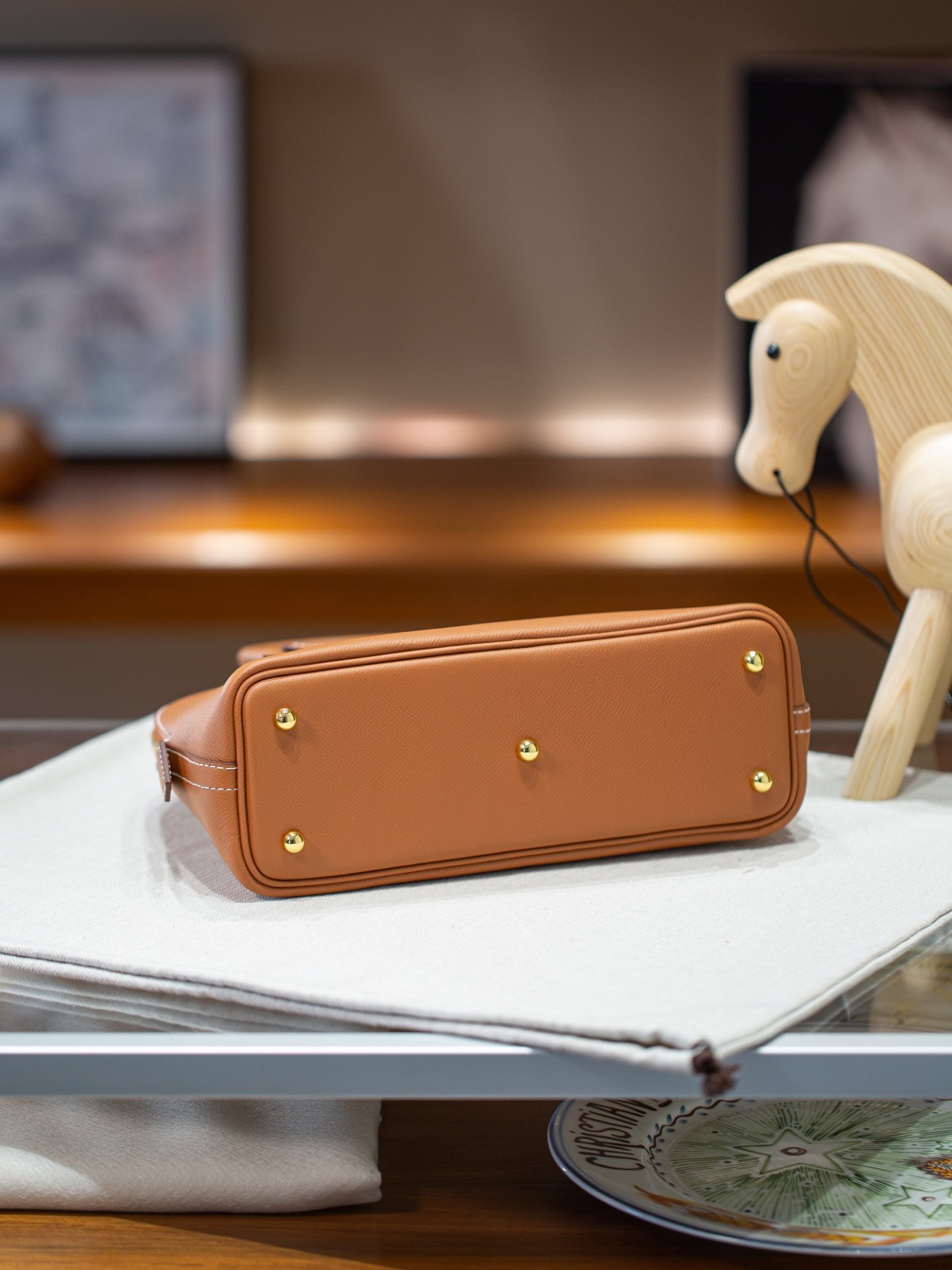 BOLIDE 25 FIRST LAYER EPSOM COWHIDE BROWN