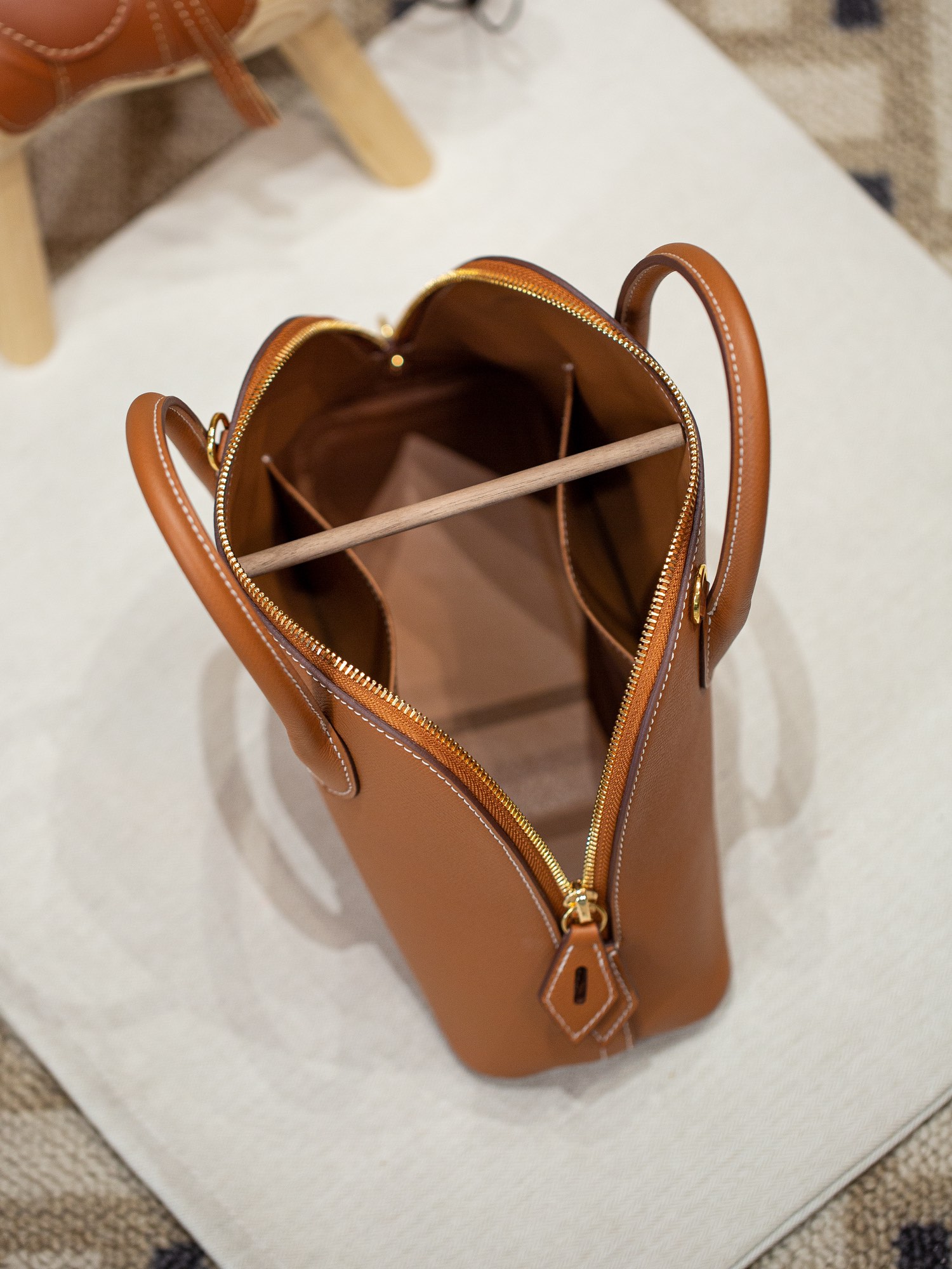 BOLIDE 25 FIRST LAYER EPSOM COWHIDE BROWN