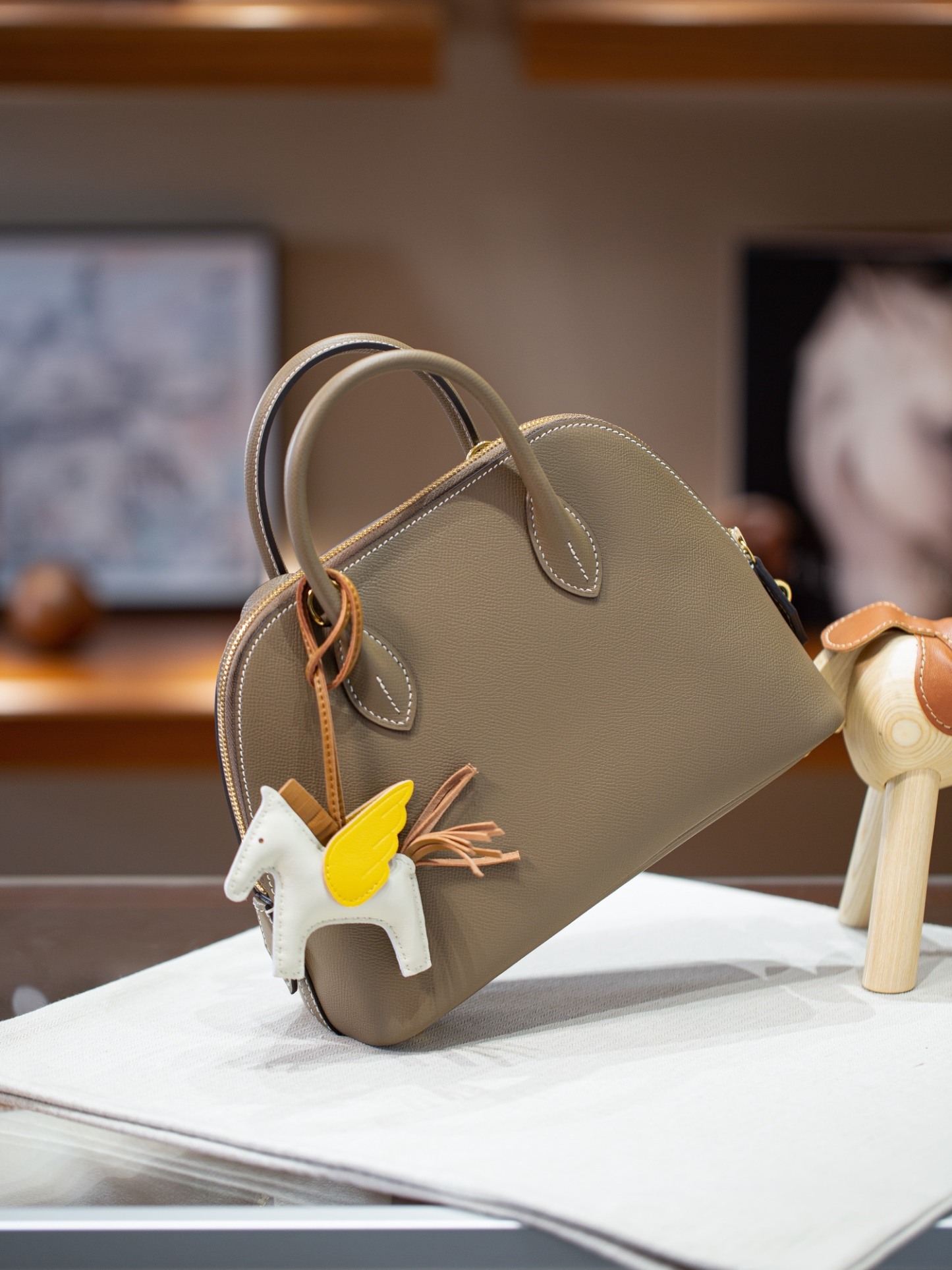 BOLIDE 25 FIRST LAYER EPSOM COWHIDE GREY