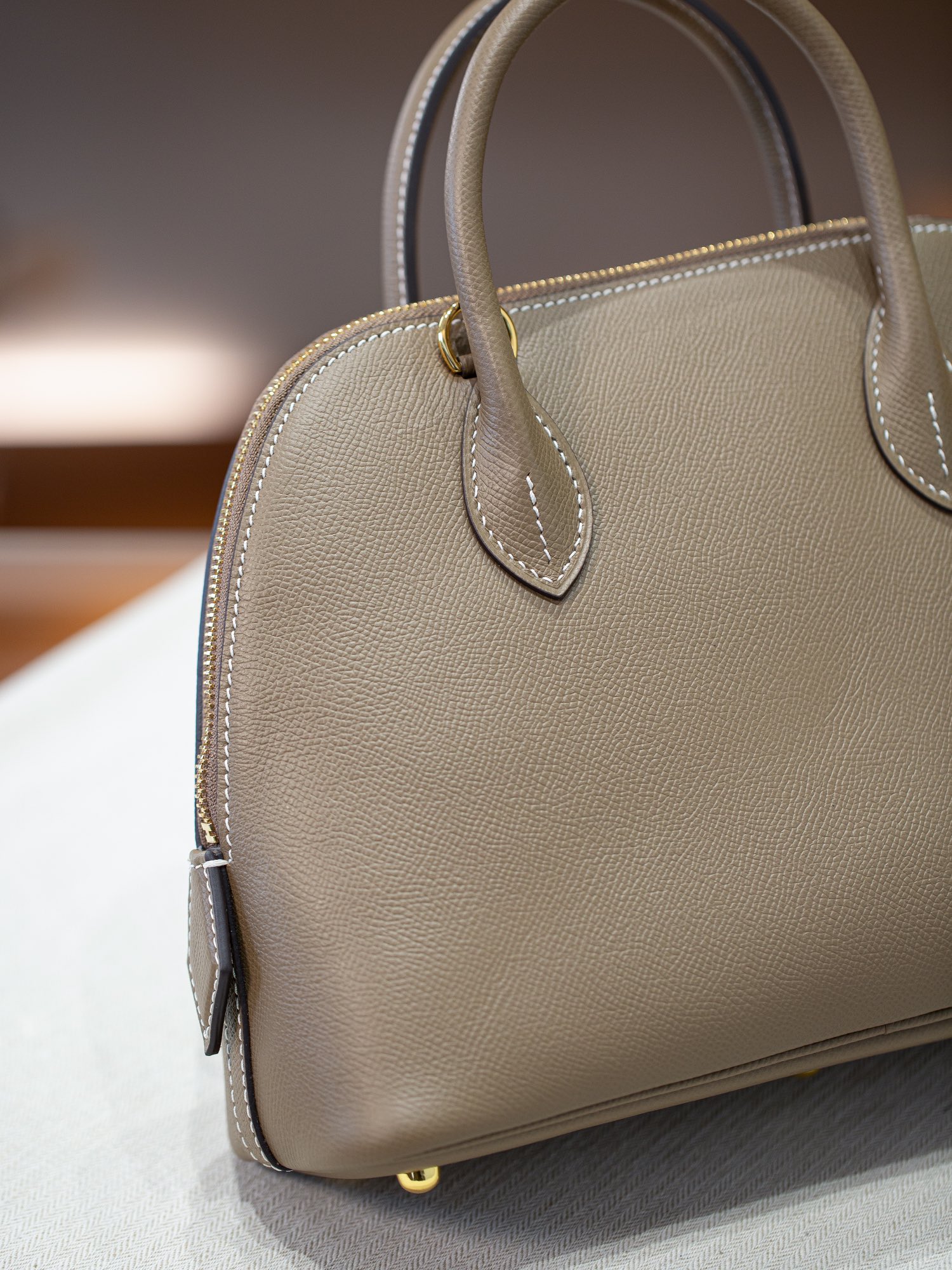 BOLIDE 25 FIRST LAYER EPSOM COWHIDE GREY