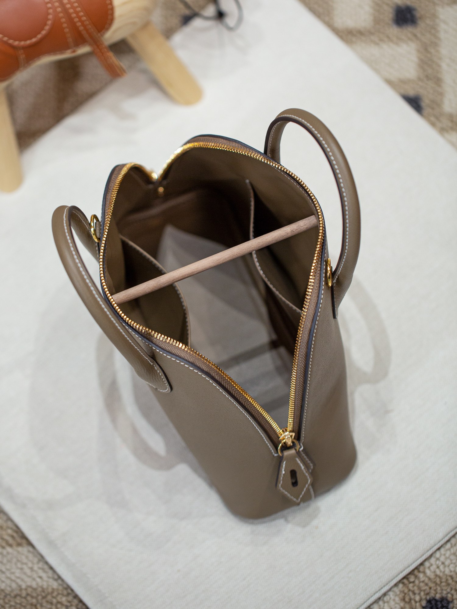 BOLIDE 25 FIRST LAYER EPSOM COWHIDE GREY