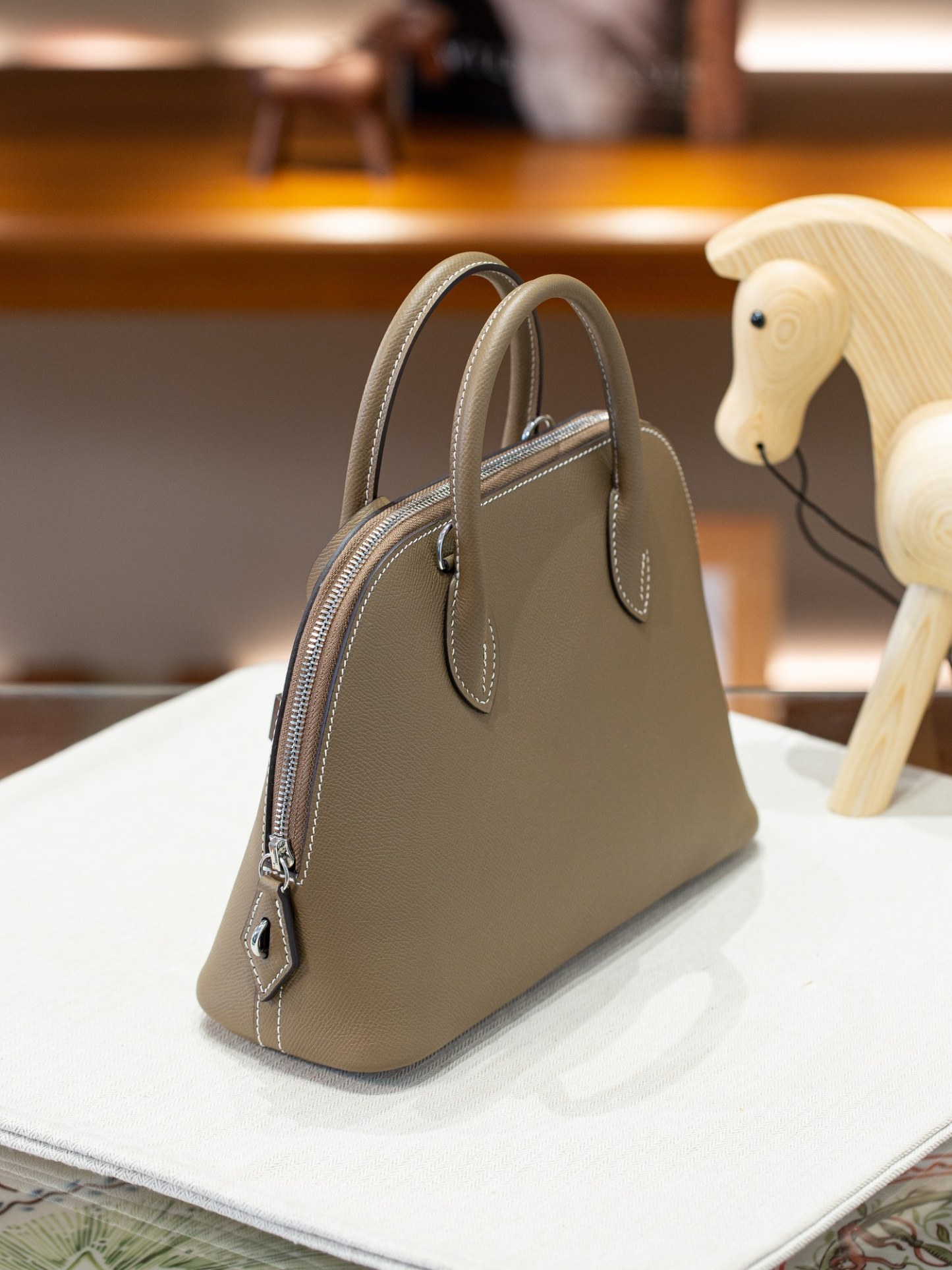 BOLIDE 25 FIRST LAYER EPSOM COWHIDE GREY