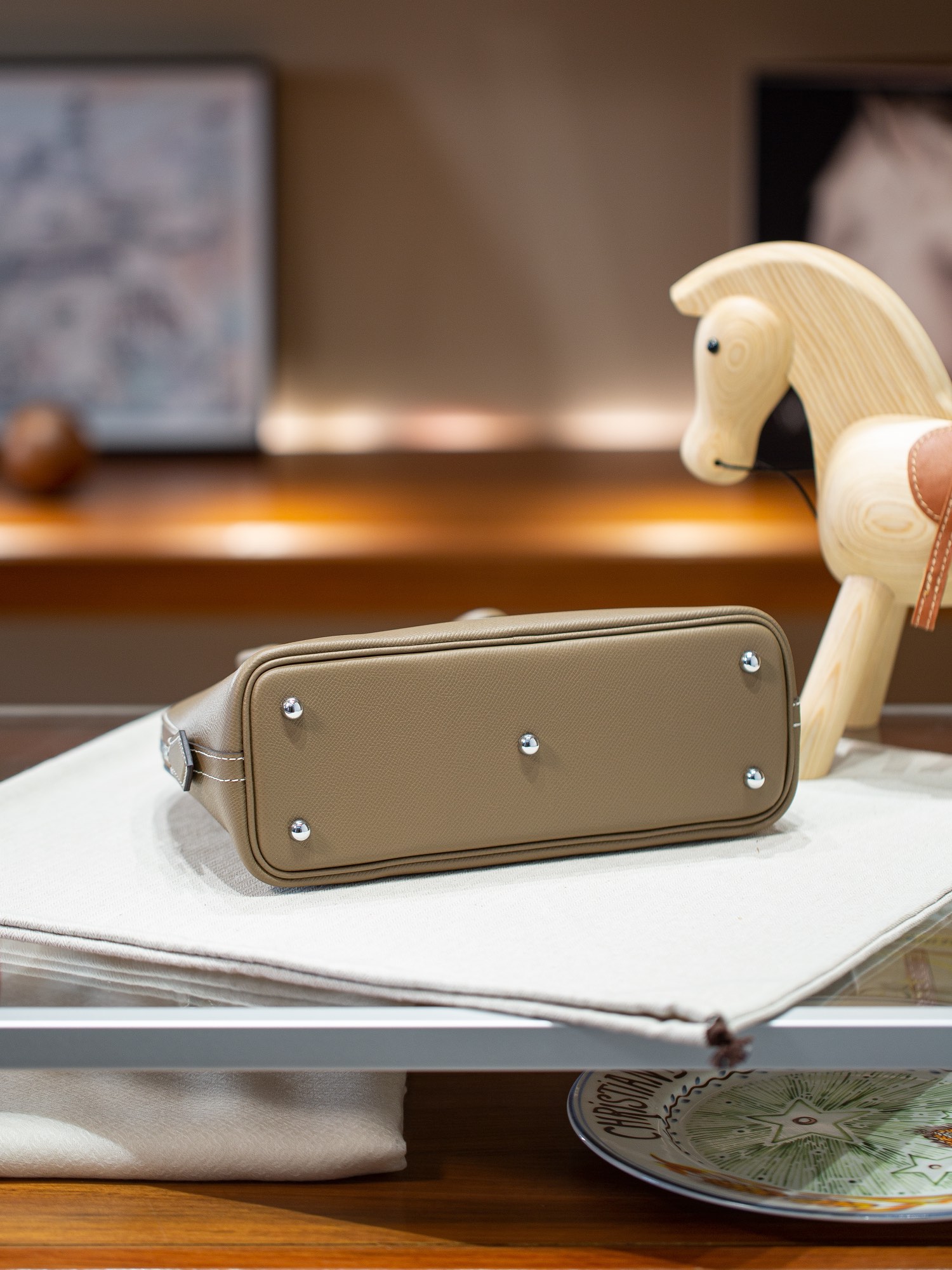 BOLIDE 25 FIRST LAYER EPSOM COWHIDE GREY