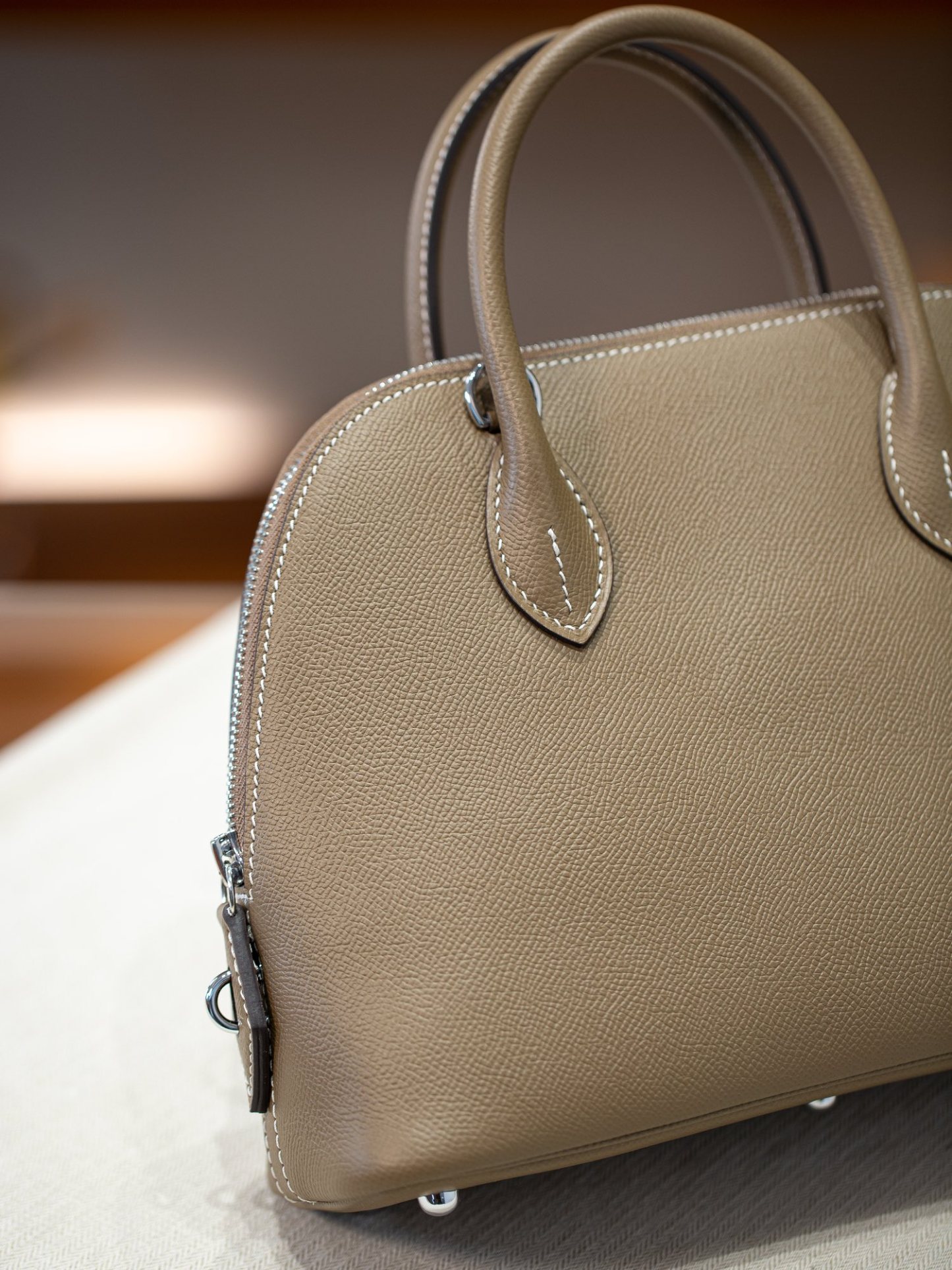 BOLIDE 25 FIRST LAYER EPSOM COWHIDE GREY