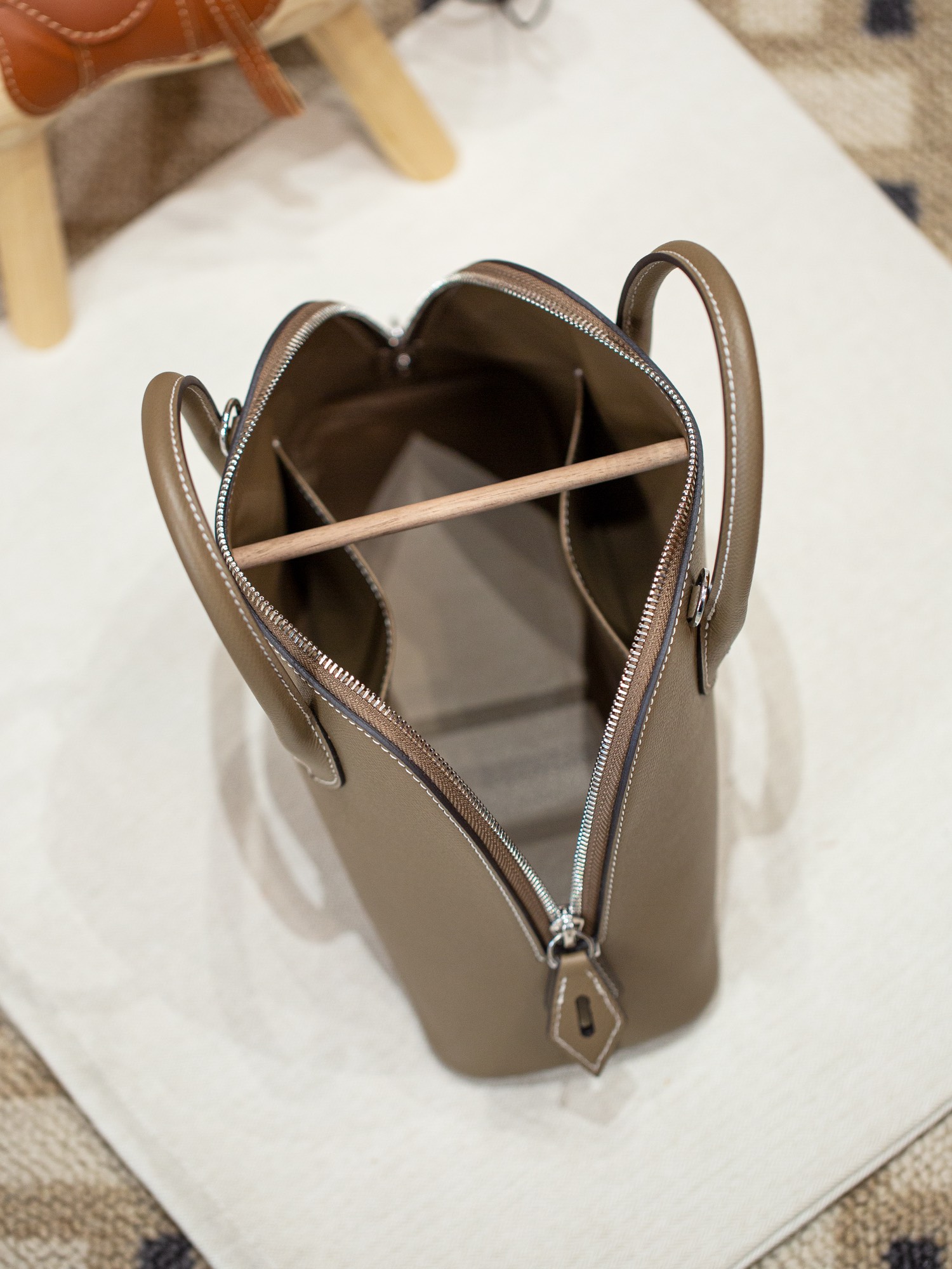 BOLIDE 25 FIRST LAYER EPSOM COWHIDE GREY