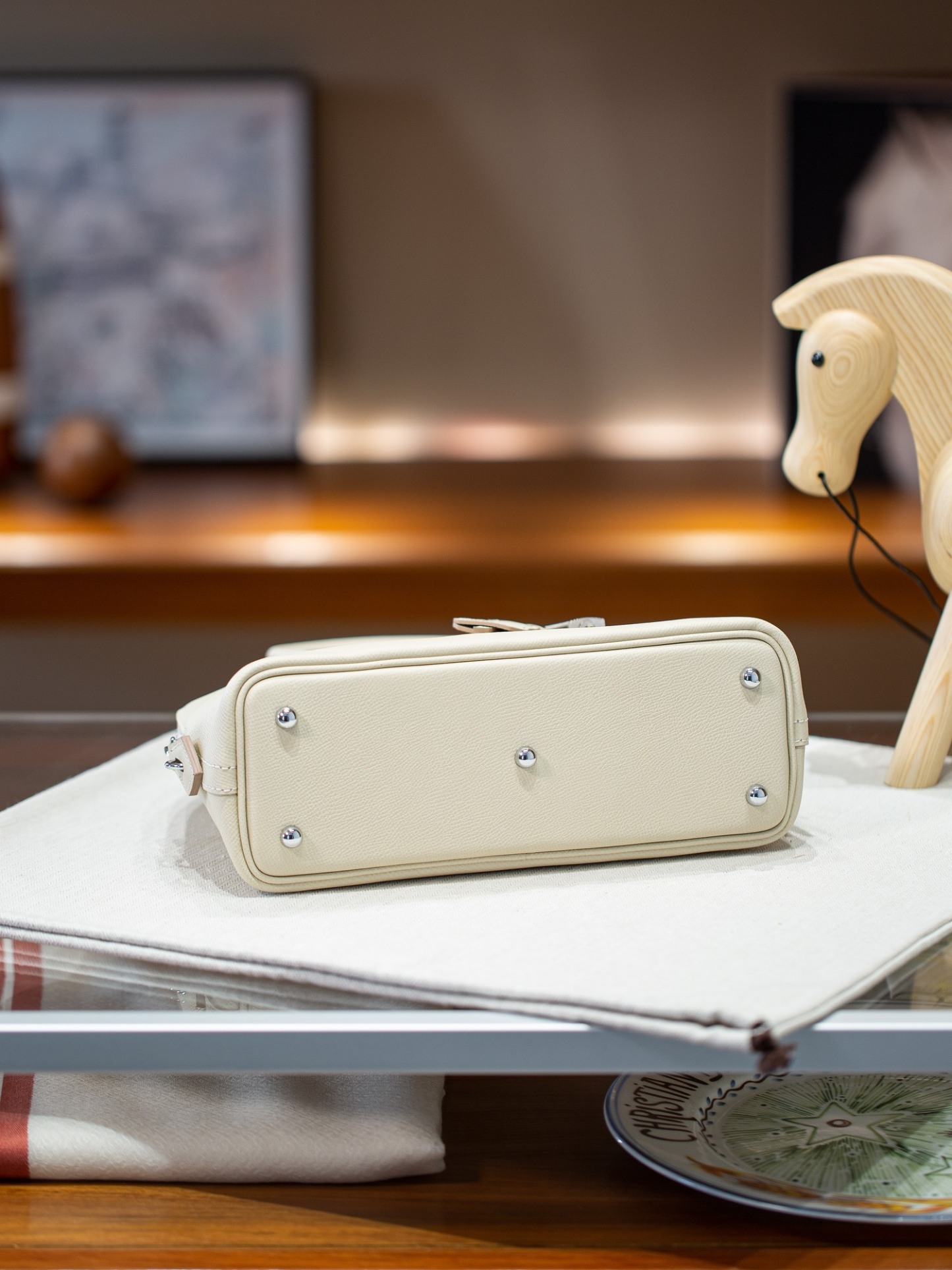 BOLIDE 25 FIRST LAYER EPSOM COWHIDE WHITE