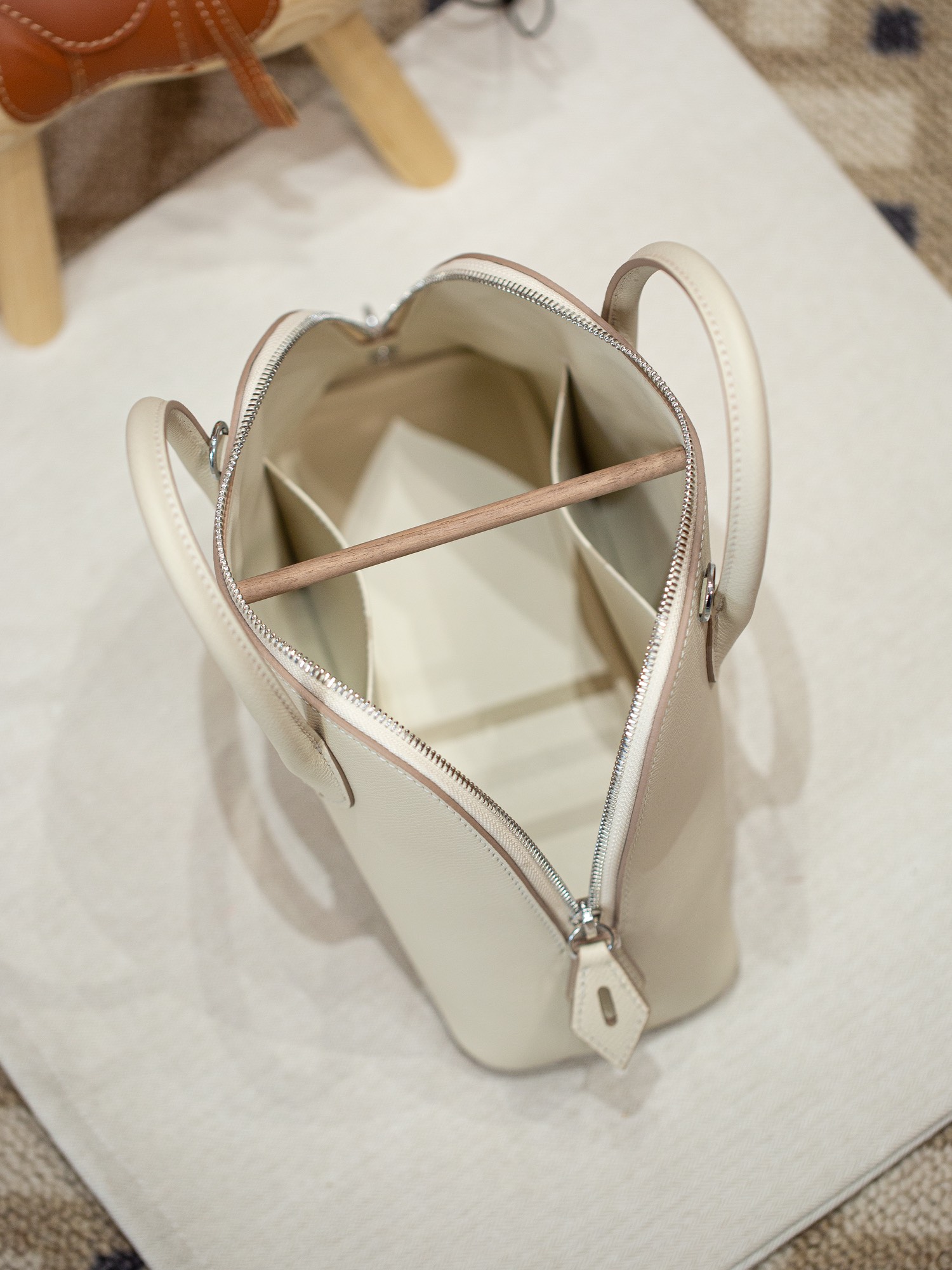 BOLIDE 25 FIRST LAYER EPSOM COWHIDE WHITE