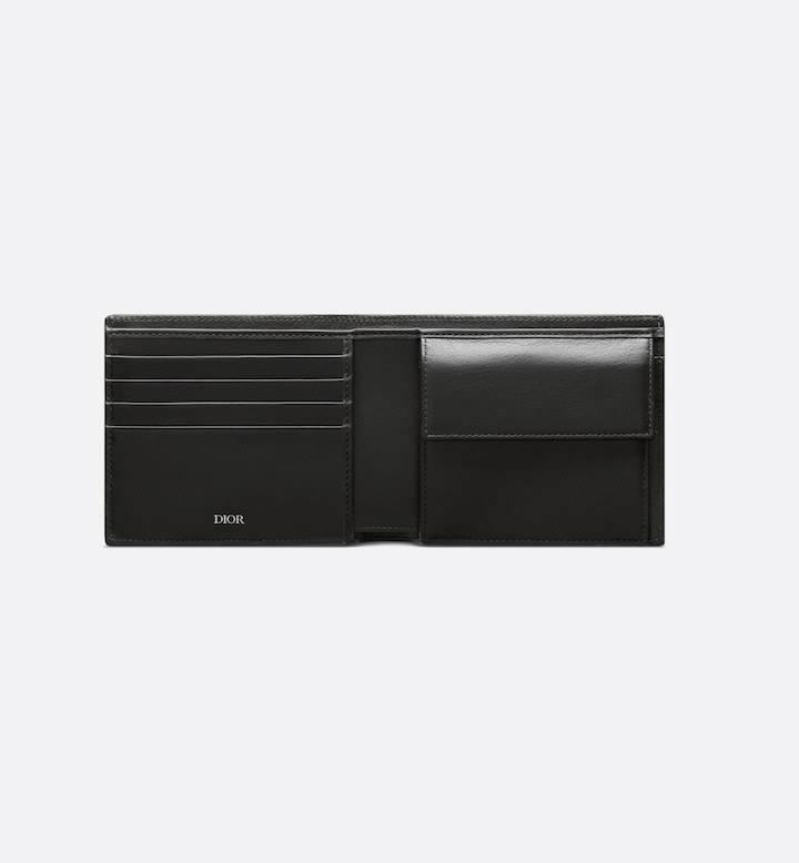 Bifold Wallet  Black CD Diamond Canvas