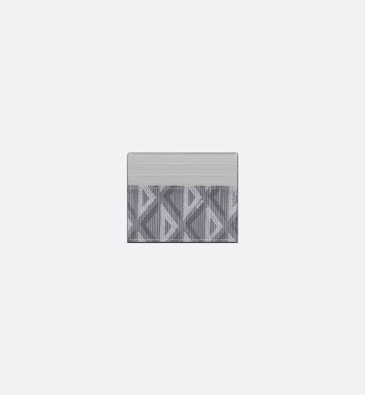 Card Holder Gray CD Diamond Canvas