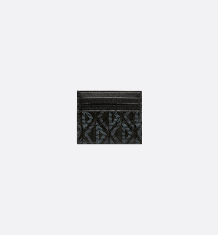 Card Holder Black CD Diamond Canvas