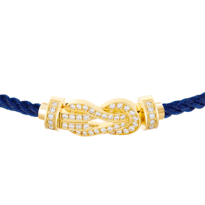 CHANCE INFINIE BRACELET 18K YELLOW GOLD AND DIAMONDS MEDIUM MODEL