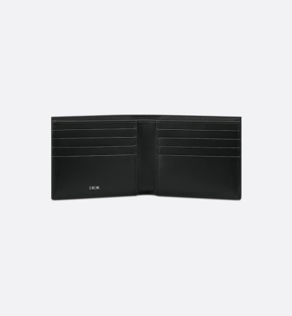 Bifold Wallet  Black CD Diamond Canvas
