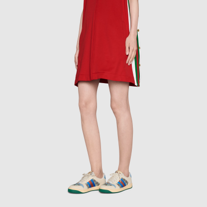 WOMEN'S SCREENER SNEAKER WITH CRYSTALS