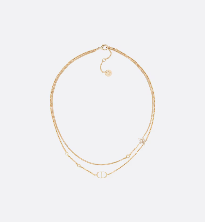 Petit CD Double Necklace