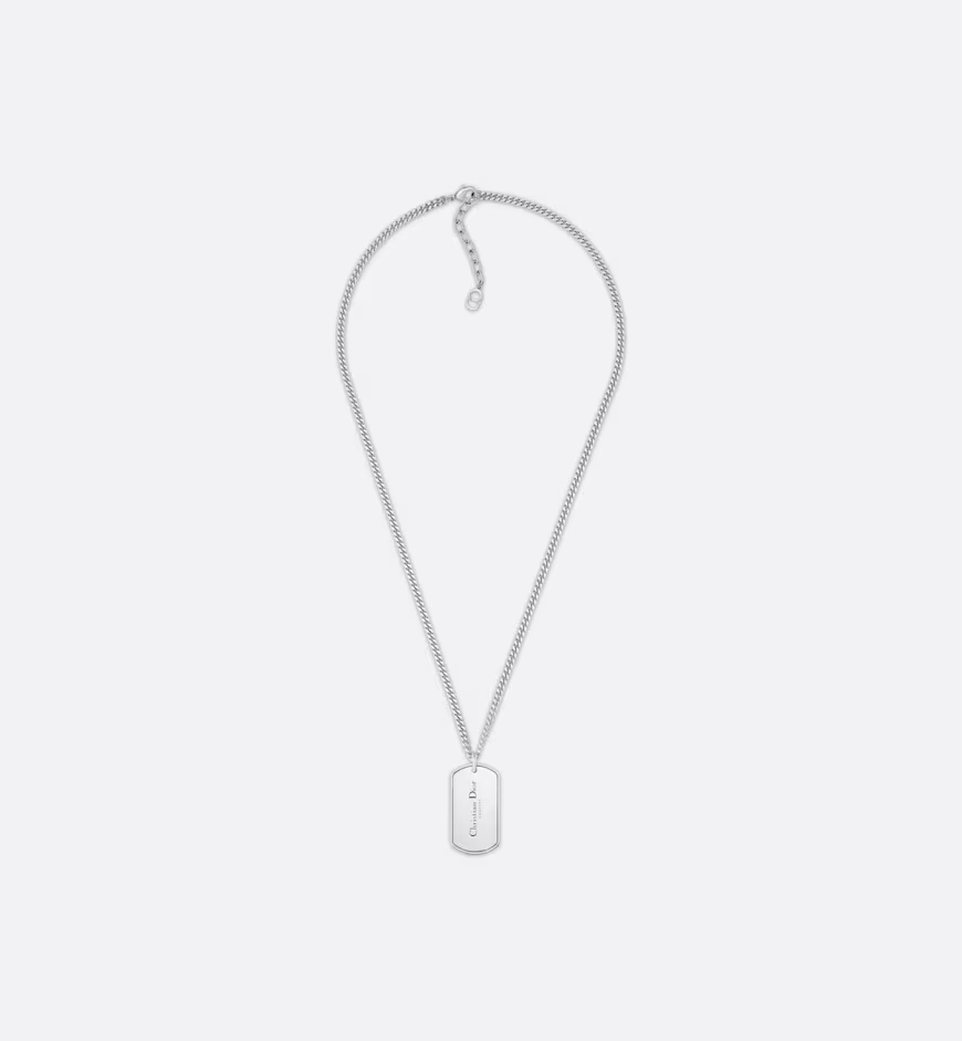 CD Couture Plate Pendant Necklace