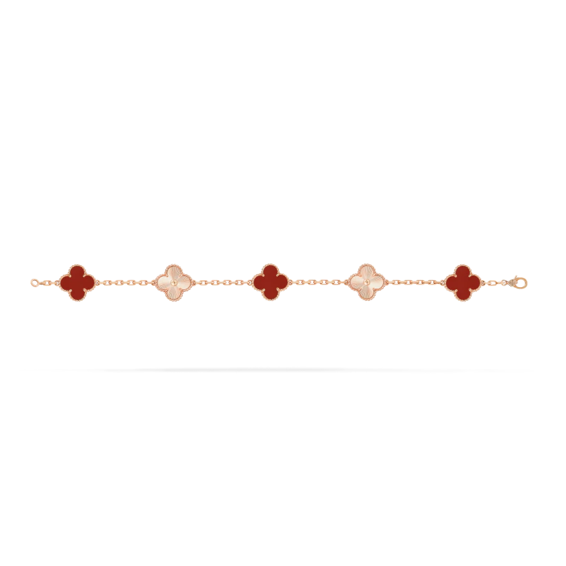 Vintage Alhambra bracelet, 5 motifs