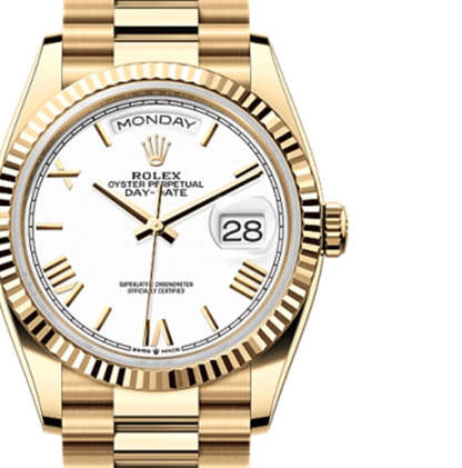 Unworn Day-Date Ref# 128238-0113