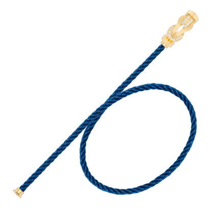 CHANCE INFINIE BRACELET 18K YELLOW GOLD AND DIAMONDS LARGE MODEL