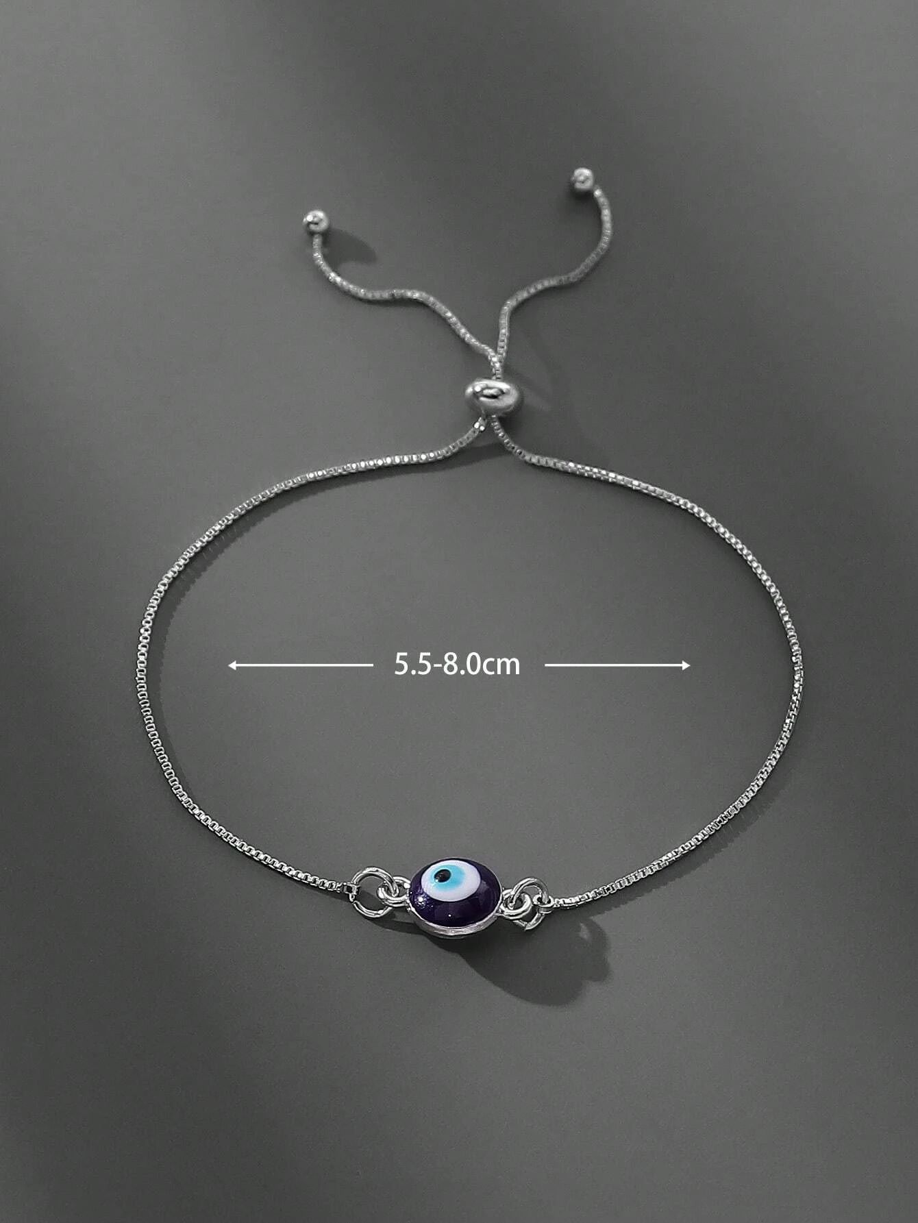 1pc Fashion Evil Eye Decor Bracelet For Women For Daily Life